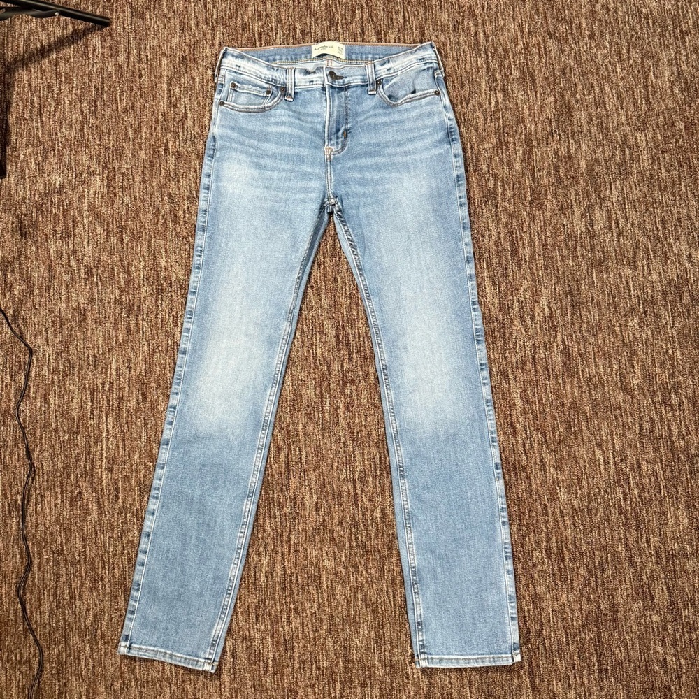 Abercrombie Kids Skinny Jeans light wash size 15/16L